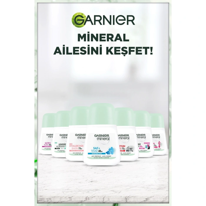 Garnier Mineral Saf ve Temiz Kadın Roll-On Deodorant