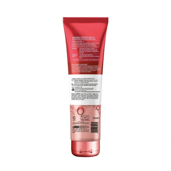 Loreal Paris Revitalift Cilt Yenileme Etkili Temizleme Jeli 150 ml - Glikolik Asit