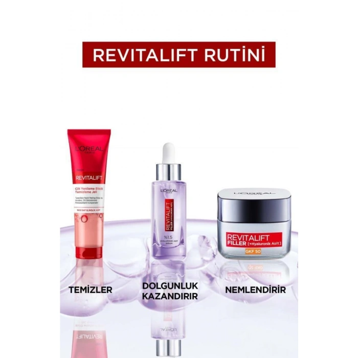 Loreal Paris Revitalift Cilt Yenileme Etkili Temizleme Jeli 150 ml - Glikolik Asit