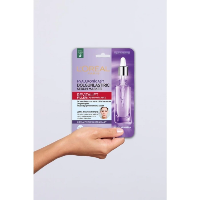 Loreal Paris Revitalift Filler Dolgunlaştırıcı Serum Maske