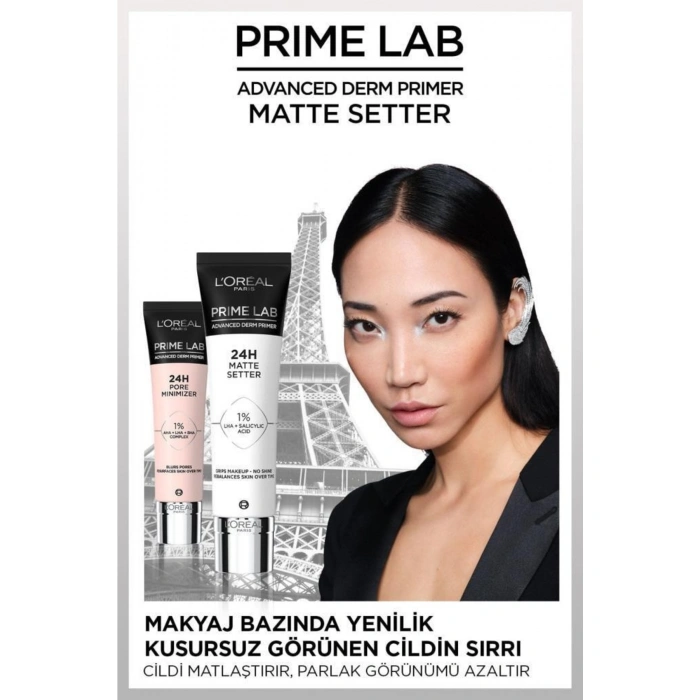 Loreal Paris Prime Lab Matte Setter Matlaştırıcı Makyaj Bazı