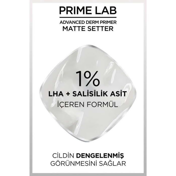 Loreal Paris Prime Lab Matte Setter Matlaştırıcı Makyaj Bazı
