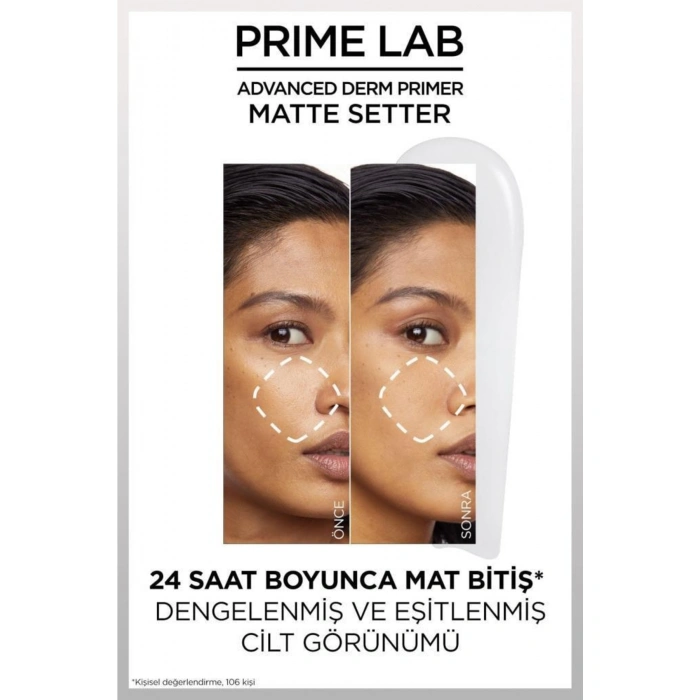 Loreal Paris Prime Lab Matte Setter Matlaştırıcı Makyaj Bazı