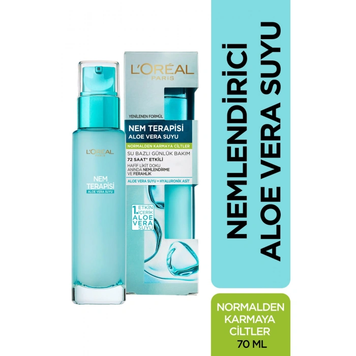 Loreal Paris Nem Terapisi Aloe Vera Suyu Normalden Karmaya Ciltler