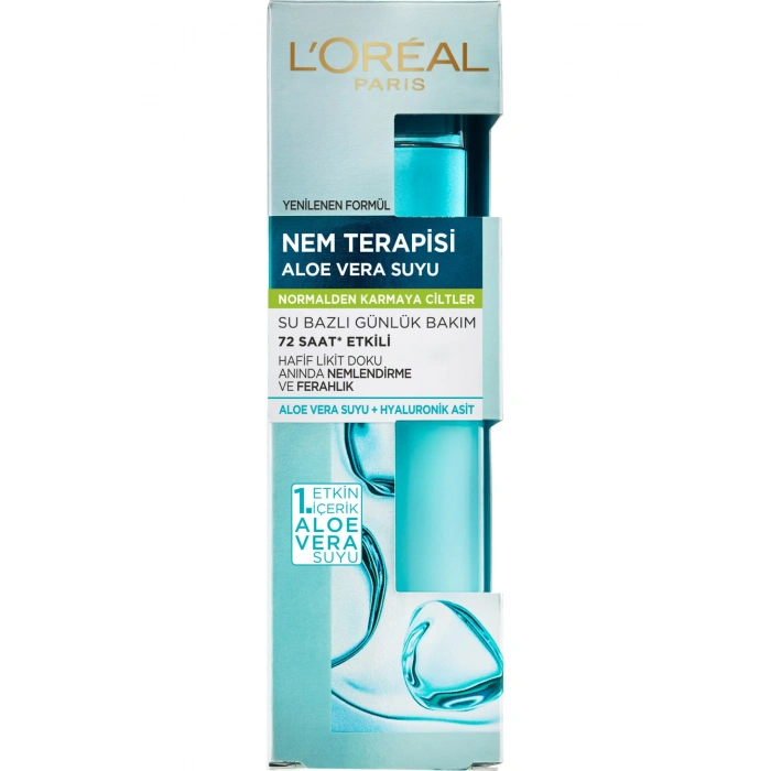 Loreal Paris Nem Terapisi Aloe Vera Suyu Normalden Karmaya Ciltler
