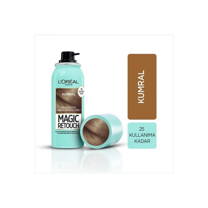 Loreal Paris Magic Retouch Beyaz Dipleri Kapatıcı Sprey - Kumral