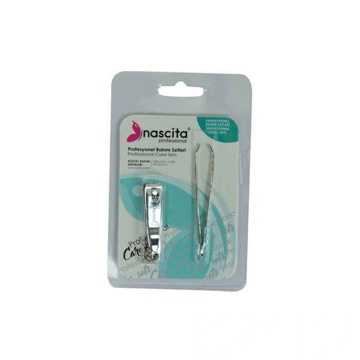 nascita Cımbız Tırnak Makası 2li Profesyonel Bakım Seti
