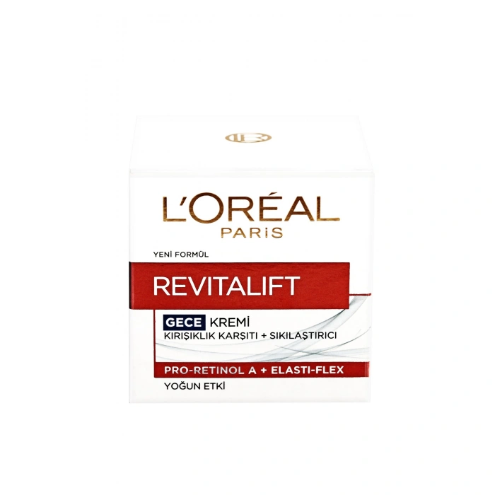 Loreal Paris Revitalift Kırışıklık Karşıtı & Sıkılaştırıcı Gece Kremi 50 ml