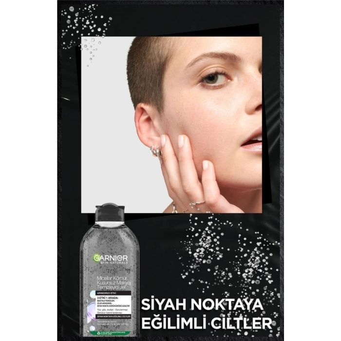 Garnier Aha+bha Cilt Kusurları Karşıtı Serum 30 ml & Micellar Kömür Kusursuz Makyaj Temizleyici Jel 400 ml