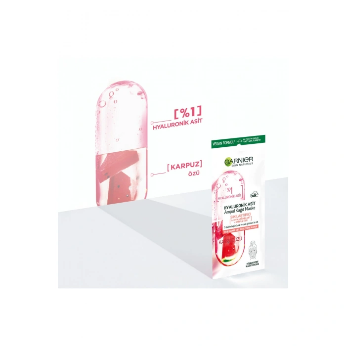 Garnier Ampul Kağıt Yüz Maskeleri 3lü