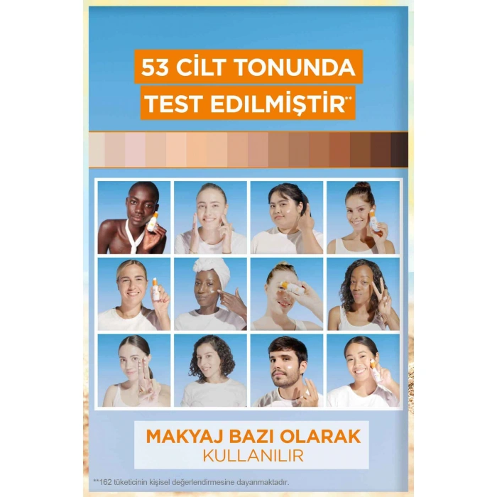 Garnier Invisible Spf 50 Süper UV Günlük Güneş Koruyucu Serum 30 ml