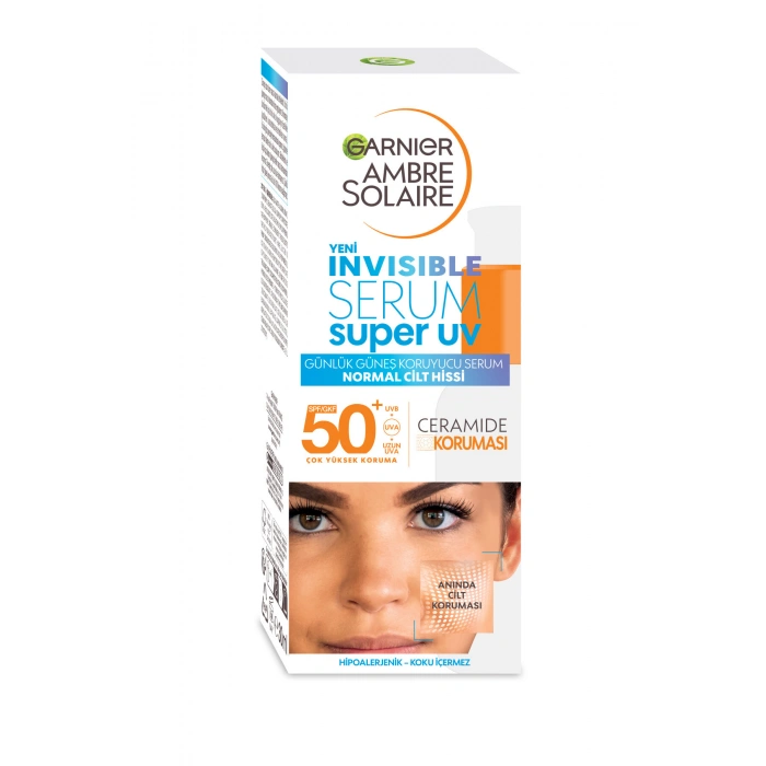 Garnier Invisible Spf 50 Süper UV Günlük Güneş Koruyucu Serum 30 ml