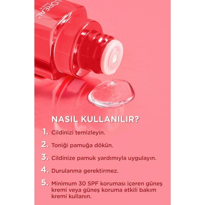 Loreal Paris Revitalift %5 Saf Glikolik Asit Peeling Etkili Tonik & Cilt Yenileme Etkili Temizleme Jeli 150 ml