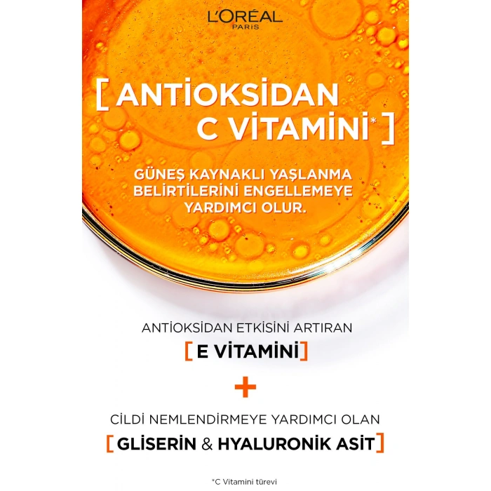 Loreal Paris Revitalift Clinical %12 Saf C Vitamini Aydınlatıcı Serum & Spf 50+ UV Korumalı Yüz Güneş Kremi 50 ml