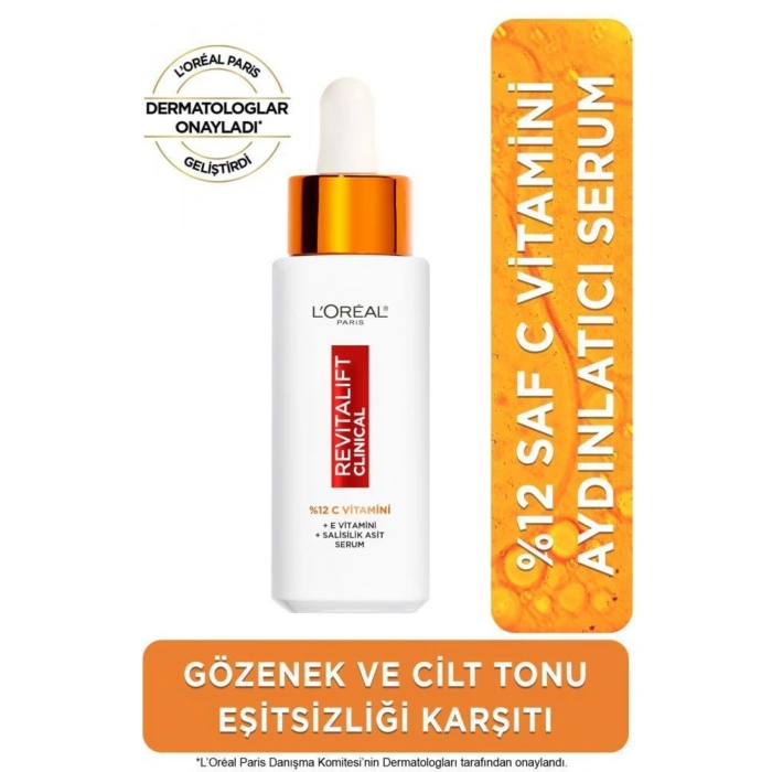 Loreal Paris Revitalift Clinical %12 Saf C Vitamini Serum & Revitalift Filler %1.5 Saf Hyaluronik Asit Serum