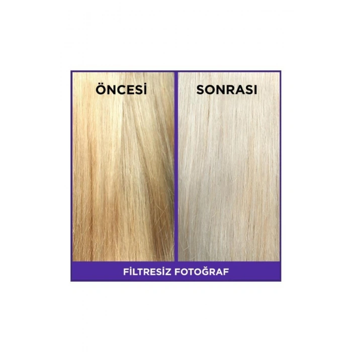 Elseve Sarı Saç Kurtarıcı Mor Bakım Seti - Turunculaşma Karşıtı Mor Şampuan & Mor Sıvı Bakım Kremi