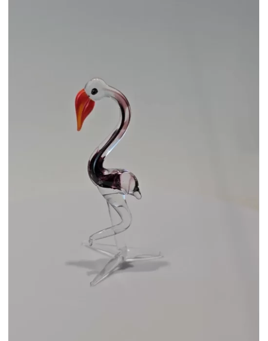 Benim Cam Atölyem Murano Flamingo Figür No11