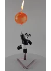 Benim Cam Atölyem Murano Panda Kandil