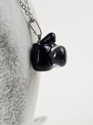 Benim Cam Atölyem Murano Fotoğraf Makinası Kolye Mini Takı