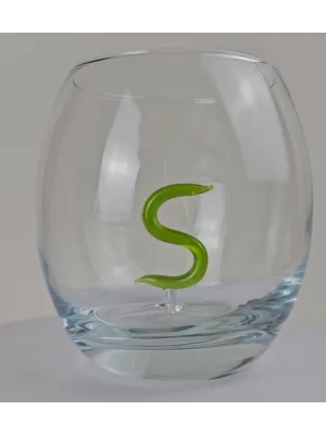 Benim Cam Atölyem Murano 3D Harfli Bardak