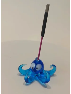 Benim Cam Atölyem Murano Ahtapot Tütsülük