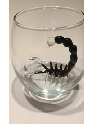 Benim Cam Atölyem Murano Akrep Bardak