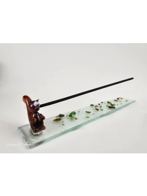 Benim Cam Atölyem Murano Sincap Tütsülük