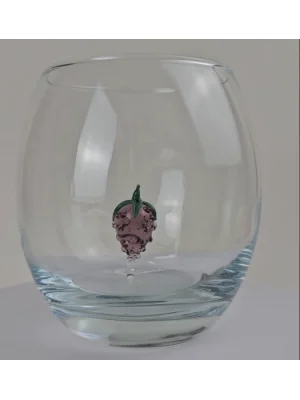 Benim Cam Atölyem Murano Böğürtlen Bardak
