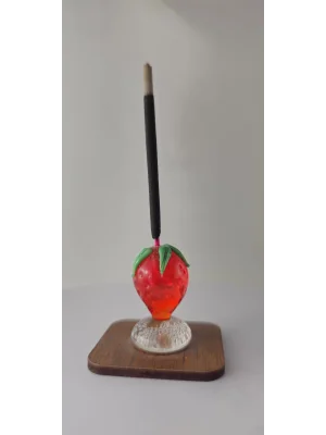 Benim Cam Atölyem Murano Çilek Tütsülük