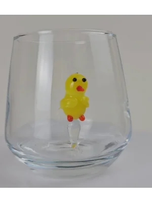 Benim Cam Atölyem Murano Civciv Kahve Yanı Bardak