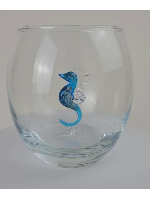 Benim Cam Atölyem Murano Deniz Atı Bardak