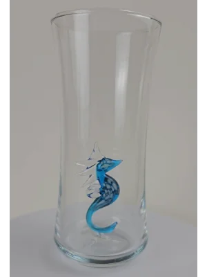 Benim Cam Atölyem Murano Deniz Atı Rakı Bardağı