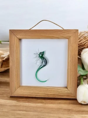 Benim Cam Atölyem Murano Deniz Atı Tablo