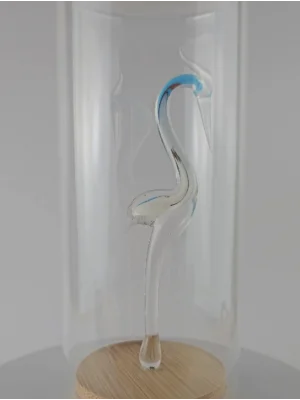 Benim Cam Atölyem Murano Fanus Balıkçıl Biblo