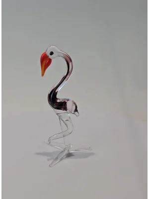 Benim Cam Atölyem Murano Flamingo Figür No11