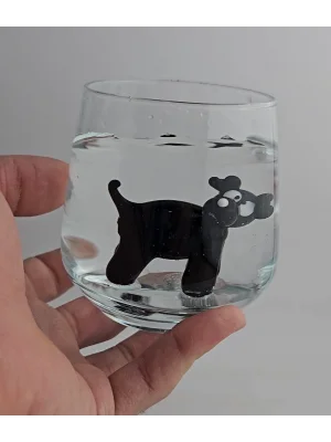 Benim Cam Atölyem Murano Gaz Çıkaran Bardak -Köpek-