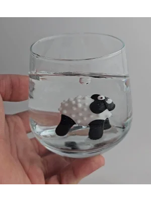 Benim Cam Atölyem Murano Gaz Çıkaran Bardak -Koyun-