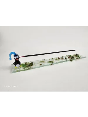 Benim Cam Atölyem Murano Penguen Tütsülük