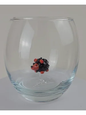 Benim Cam Atölyem Murano Kirpi Bardak