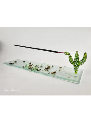 Benim Cam Atölyem Murano Kaktüs Tütsülük