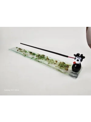 Benim Cam Atölyem Murano Köpek Tütsülük