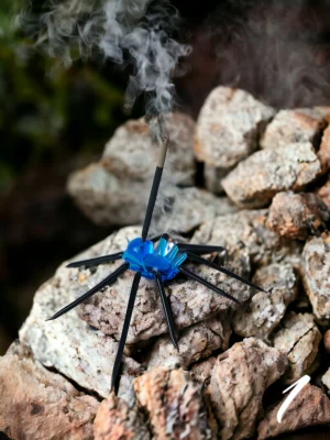 Benim Cam Atölyem Murano Örümcek Tütsülük