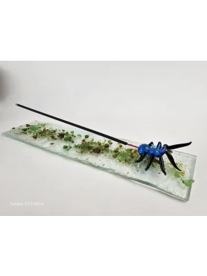 Benim Cam Atölyem Murano Örümcek Tütsülük