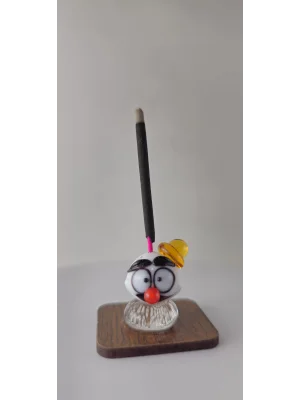 Benim Cam Atölyem Murano Palyaço Kafası Tütsülük