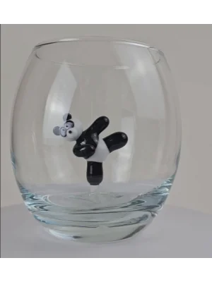 Benim Cam Atölyem Murano Panda Bardak