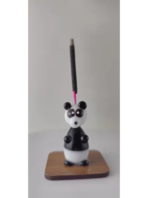 Benim Cam Atölyem Murano Panda Tütsülük