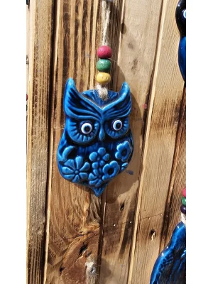 Benim Cam Atölyem Seramik Baykuş Tablo