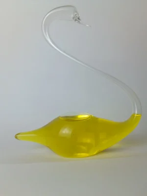 Benim Cam Atölyem Üfleme Cam Sanatı Kuğu No1