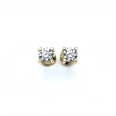 0.5 ct C Tektaş Küpe