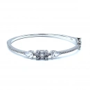 2 Damla 1 Baget Yarı Taşlı Kelepçe